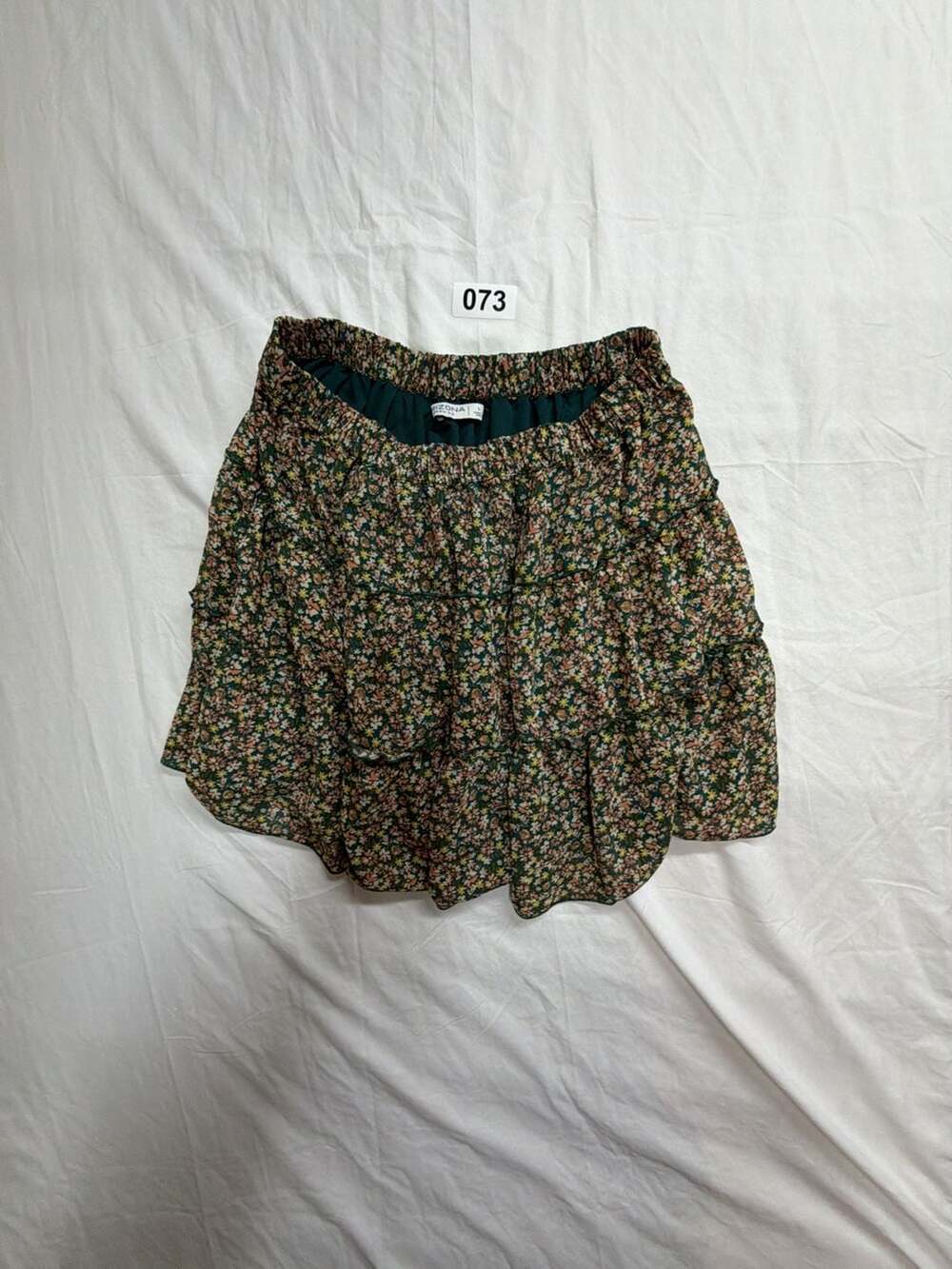 Arizona Jean Co. Women's Floral Print Tiered Mini Skirt
